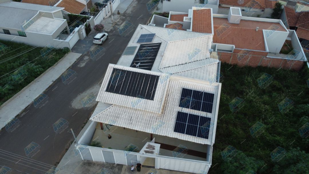 Instalação painel solar