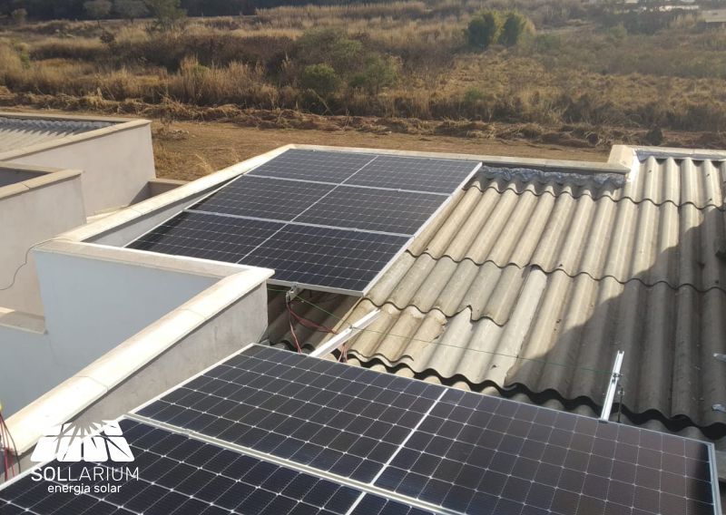 Instalação de placas fotovoltaicas para geração de energia  solar em Santana da Vargem