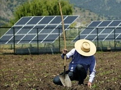 O Sol dando mais energia e economia para o agronegócio brasileiro.