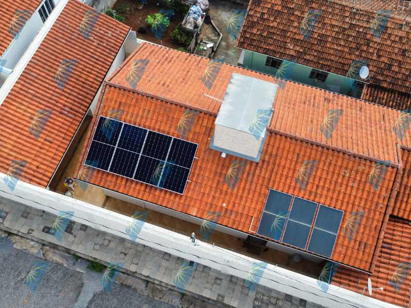Instalação energia solar