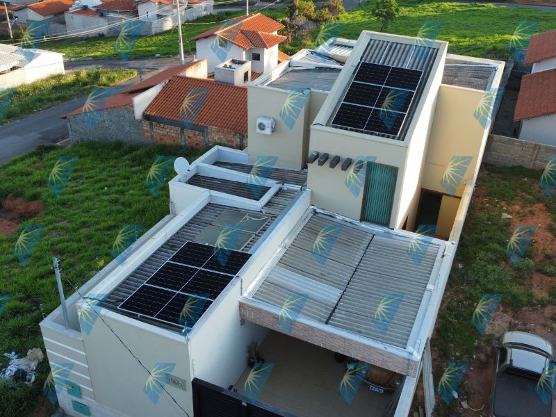 Instalação painel solar