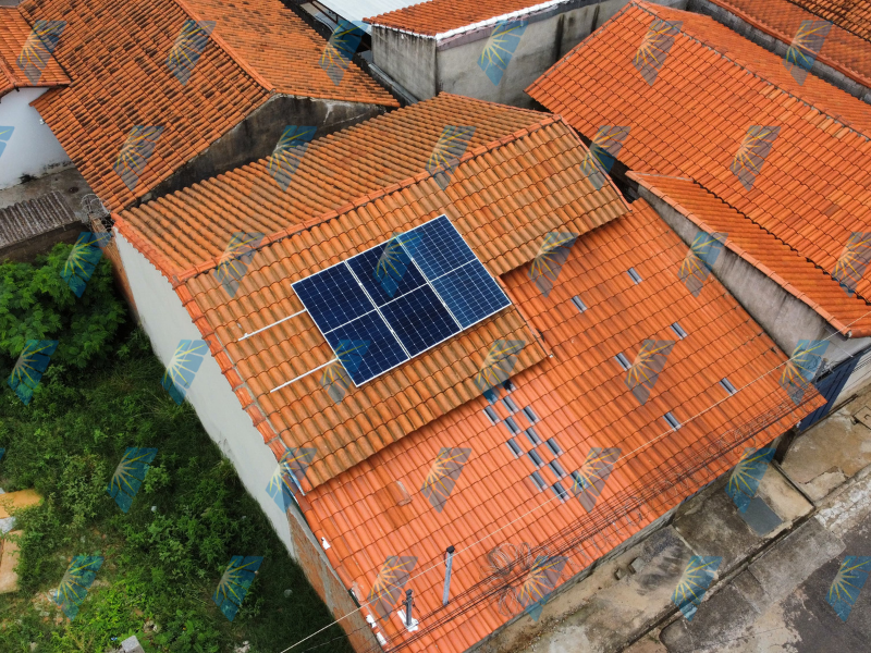 Instalação painel solar