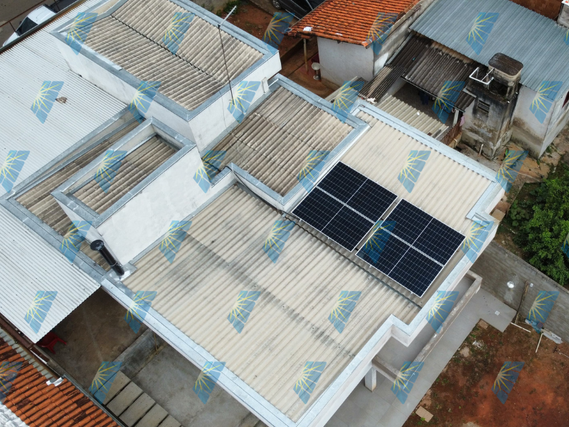 Instalação painel solar