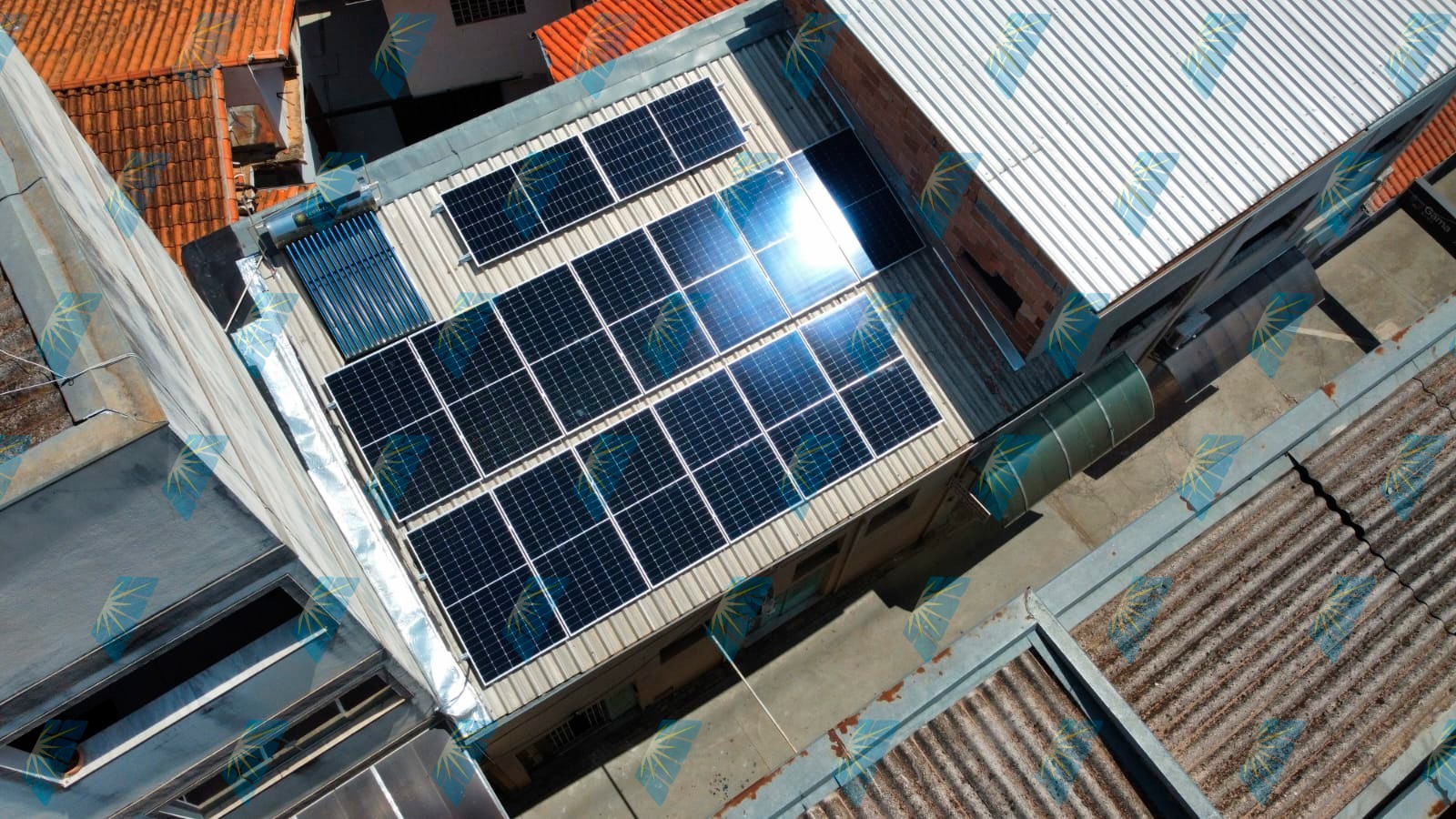 Instalação painel solar