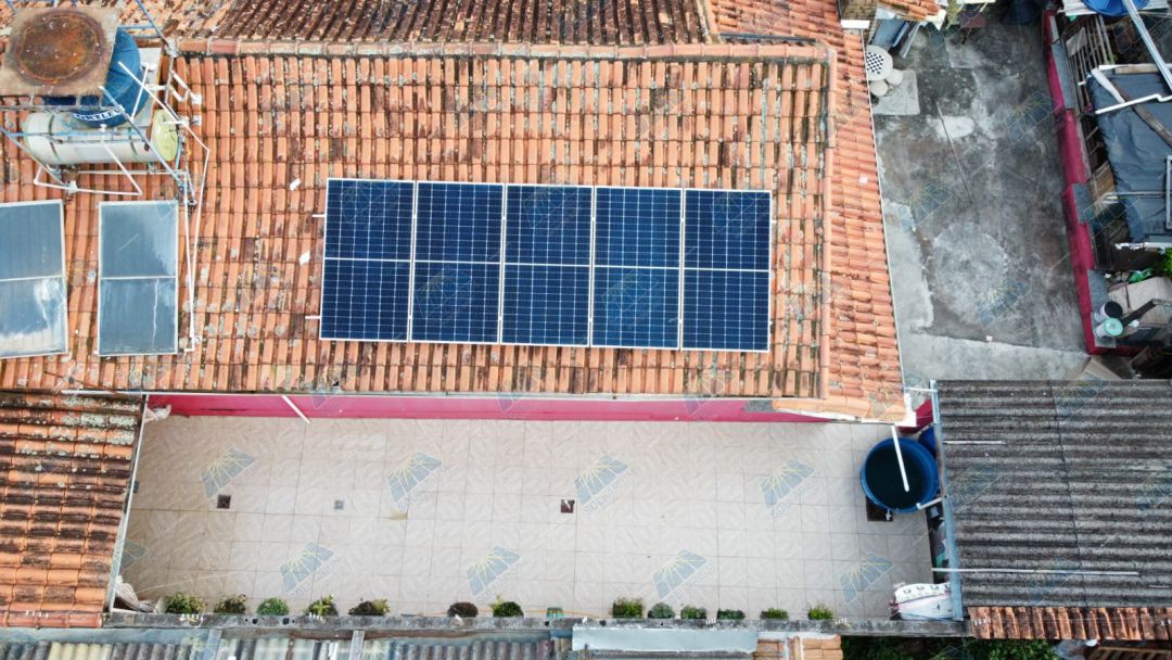 Instalação painel solar