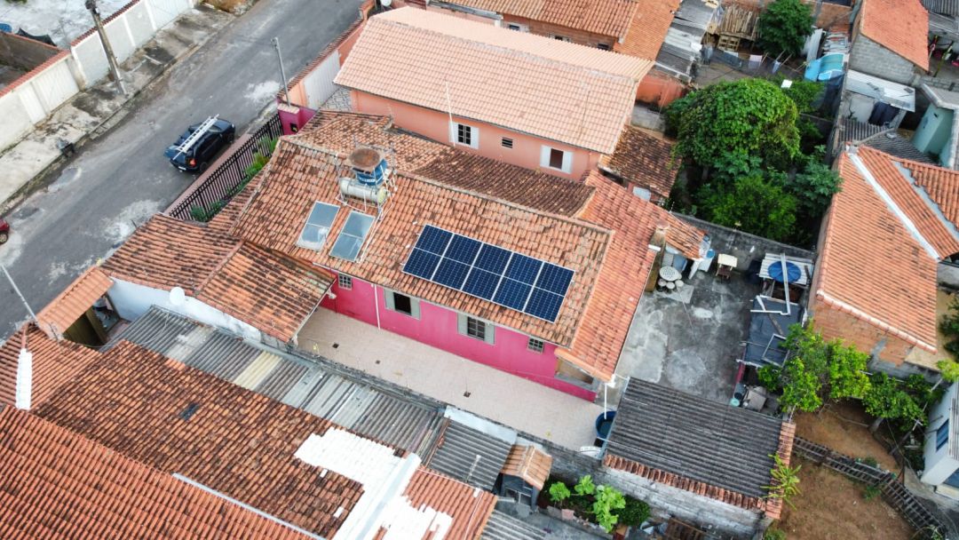 Instalação painel solar
