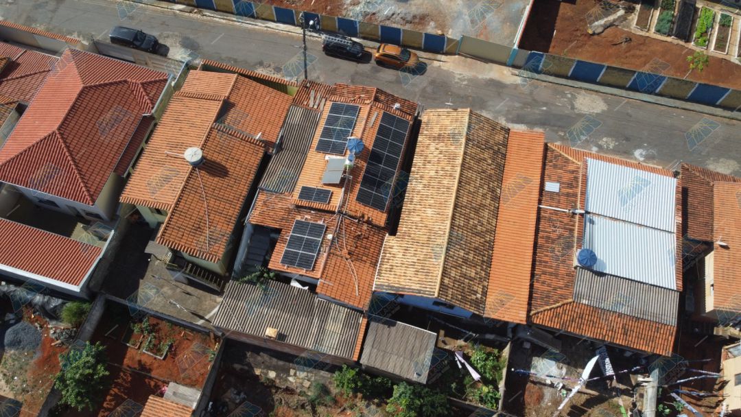 Instalação painel solar