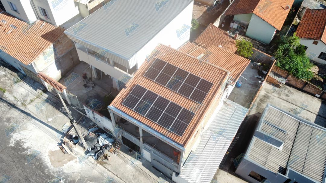 Instalação painel solar