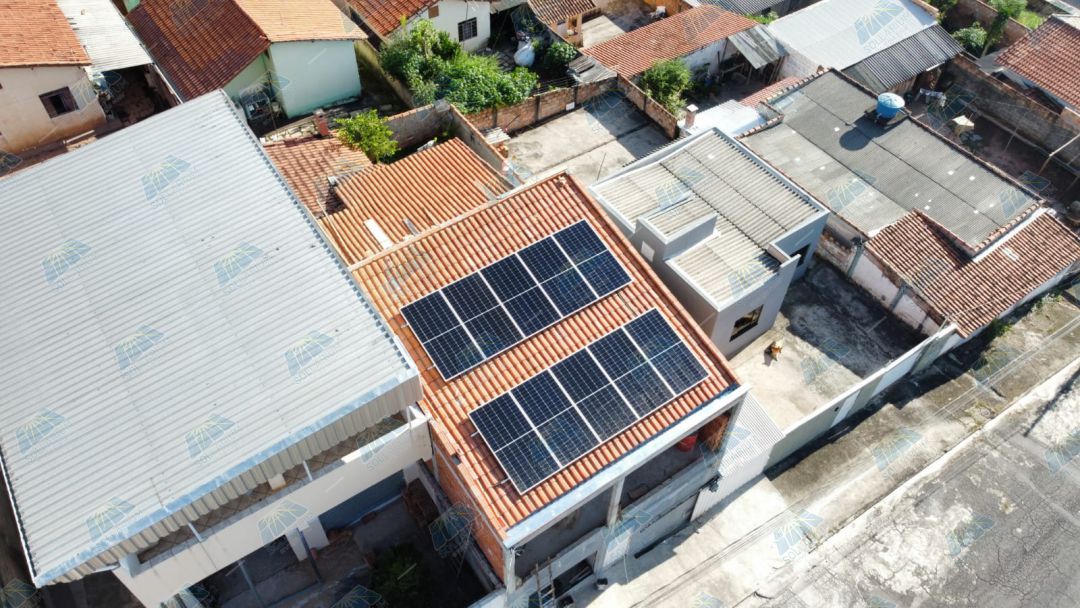 Instalação painel solar