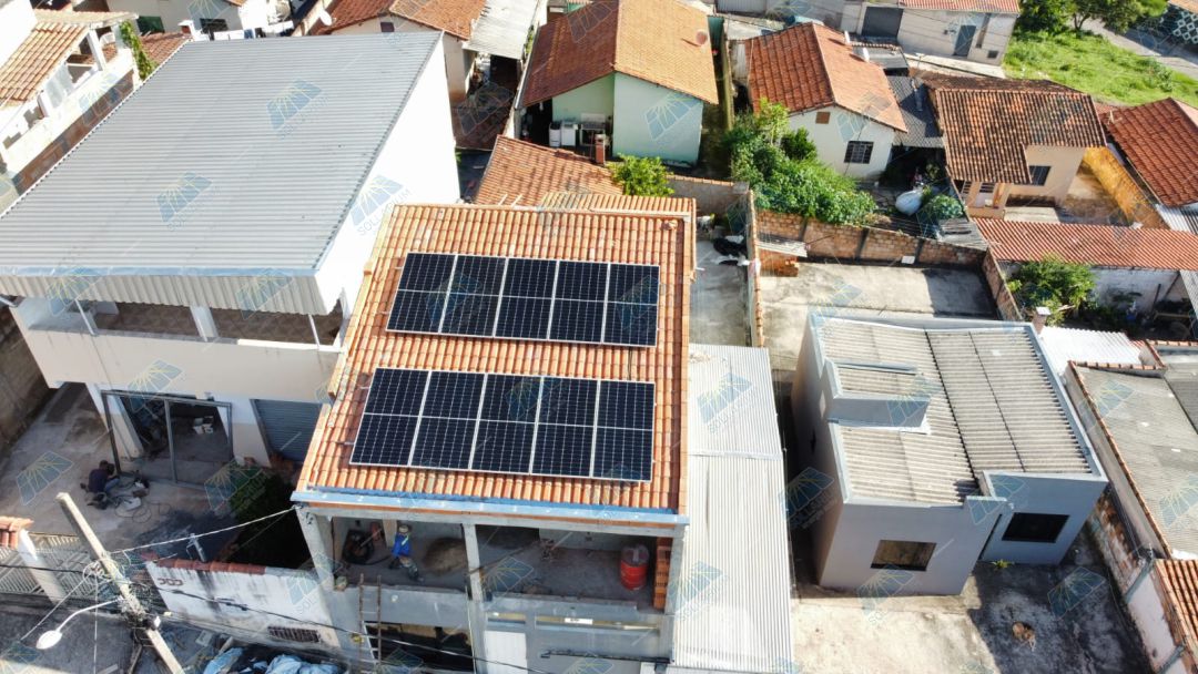 Instalação painel solar