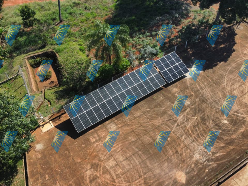 Instalação painel solar
