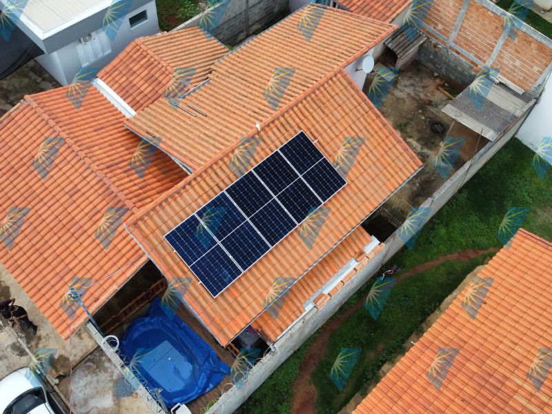 Instalação painel solar
