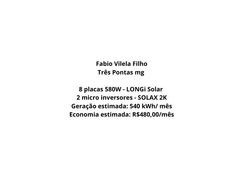 Instalação painel solar