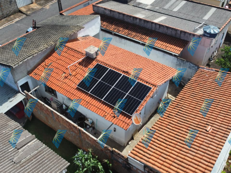 Instalação painel solar