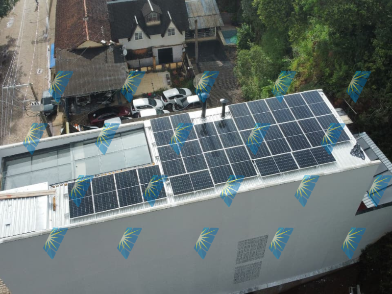 Instalação painel solar
