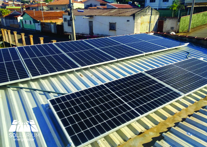 Instalação de placas fotovoltaicas para geração de energia  solar em Campos Gerais