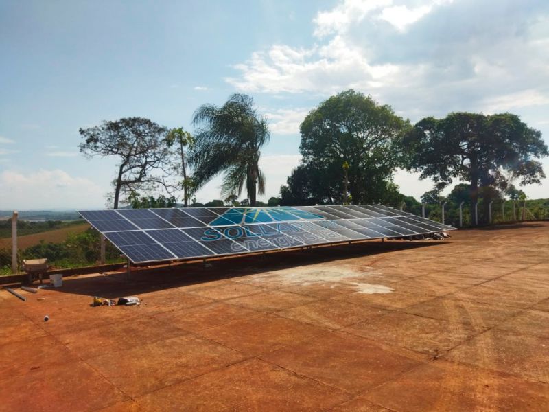Instalação energia solar