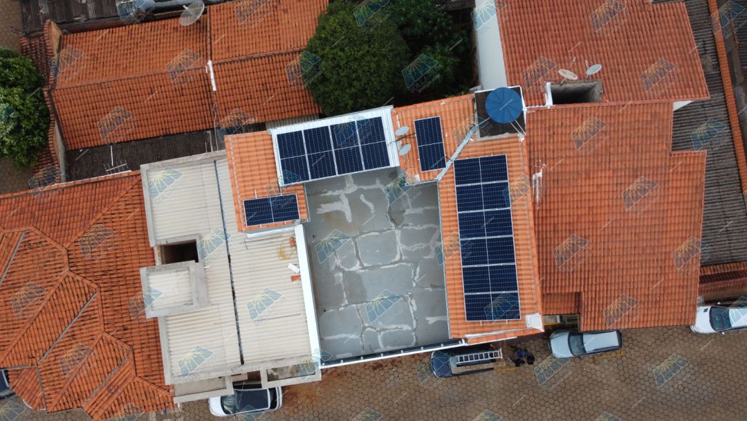 Instalação painel solar