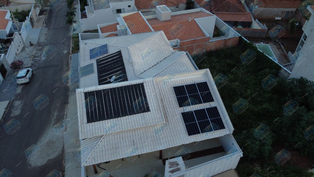 Instalação painel solar