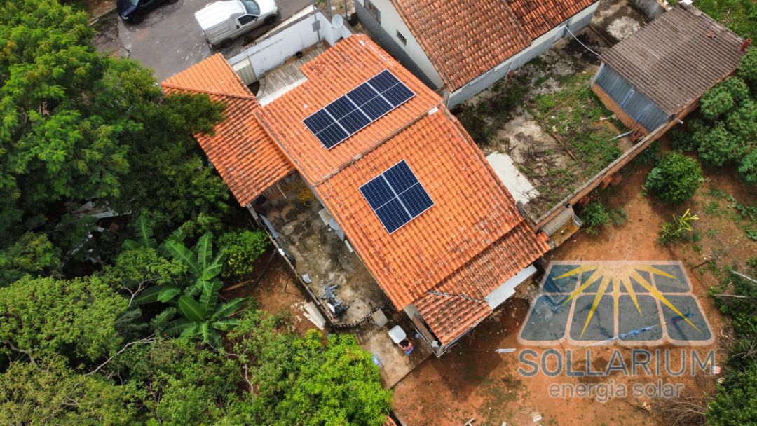 Instalação painel solar
