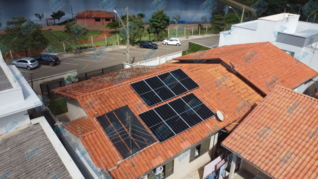 Instalação painel solar