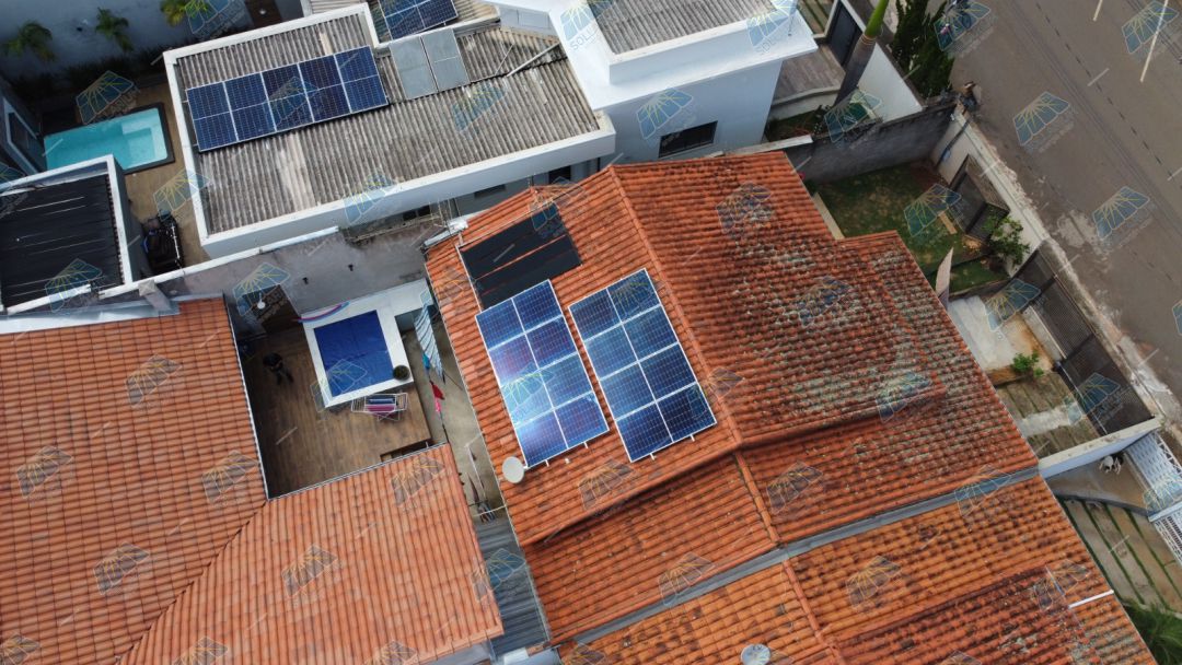 Instalação painel solar