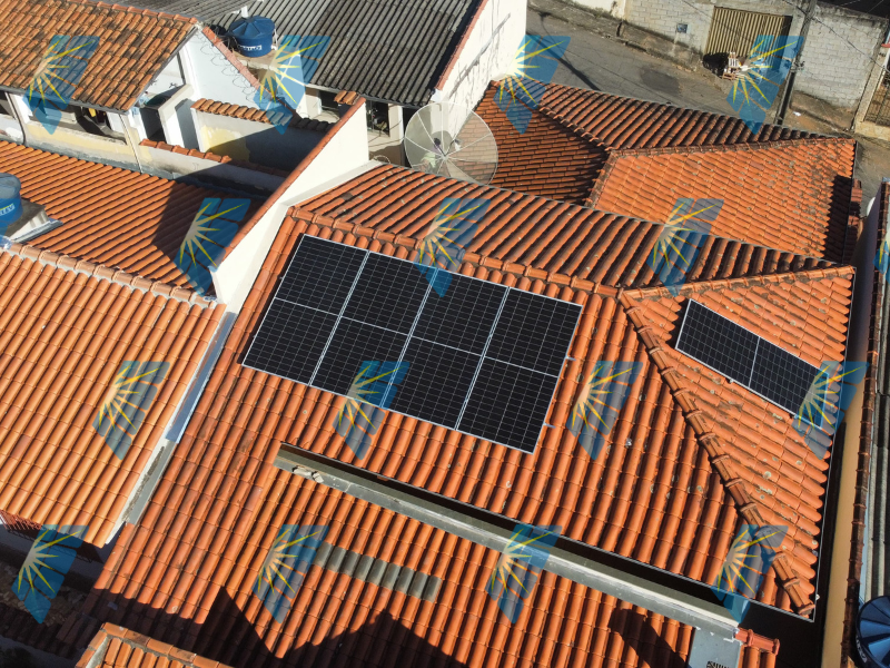 Instalação painel solar
