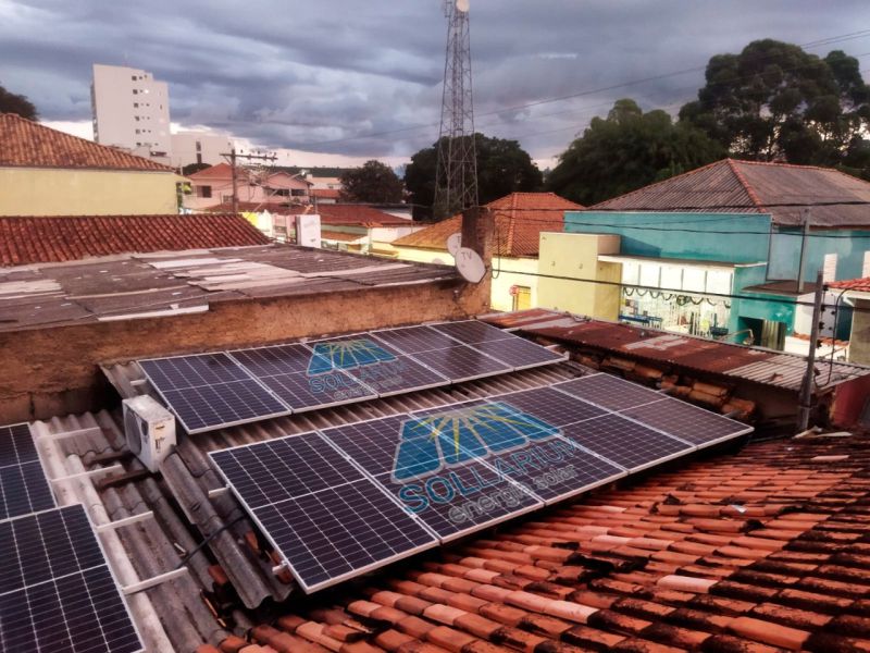 Instalação energia solar