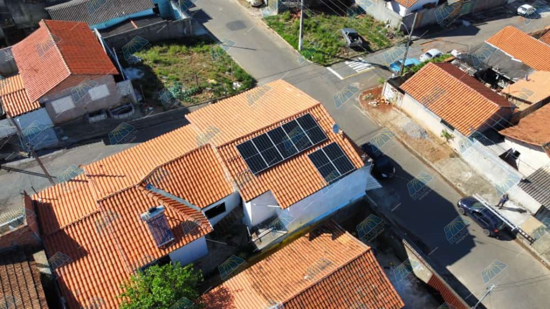 Instalação painel solar