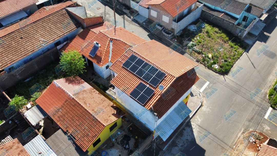 Instalação painel solar