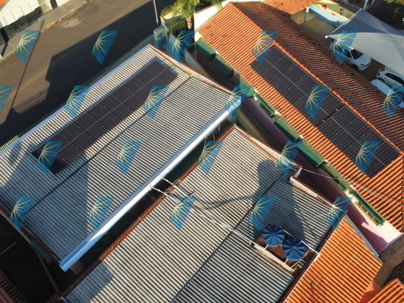 Instalação painel solar