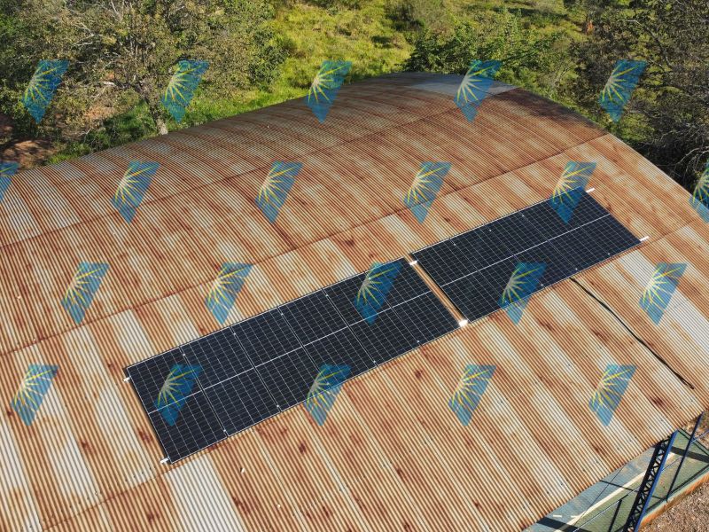 Instalação painel solar