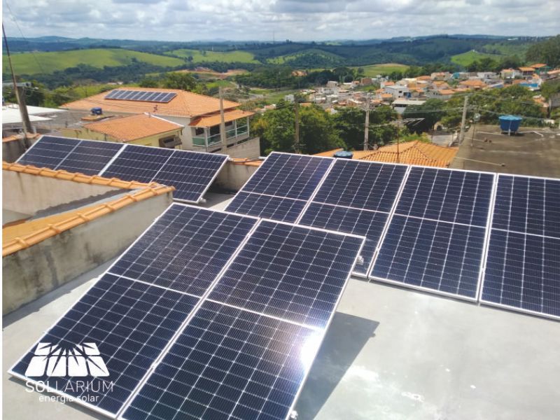 Instalação de placas fotovoltaicas para geração de energia  solar em Varginha