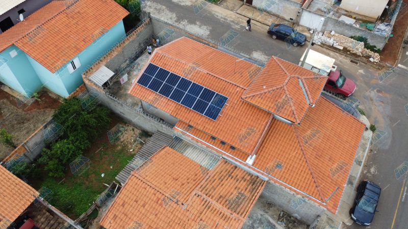 Instalação painel solar