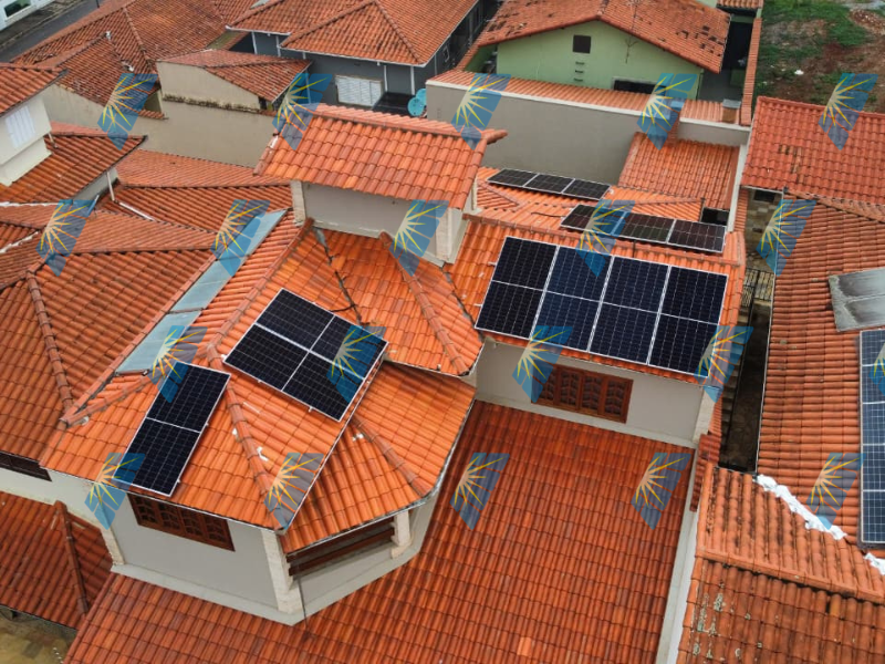Instalação painel solar