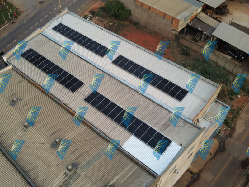 Instalação painel solar