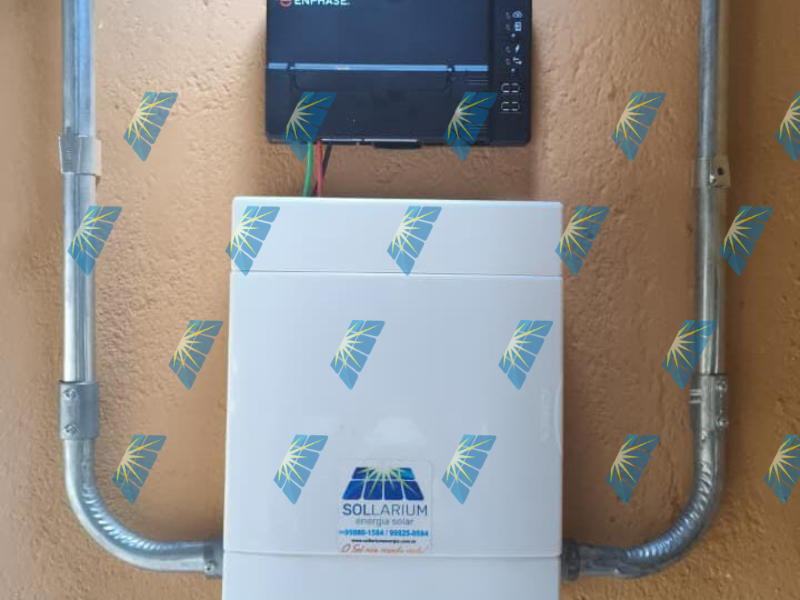 Instalação painel solar
