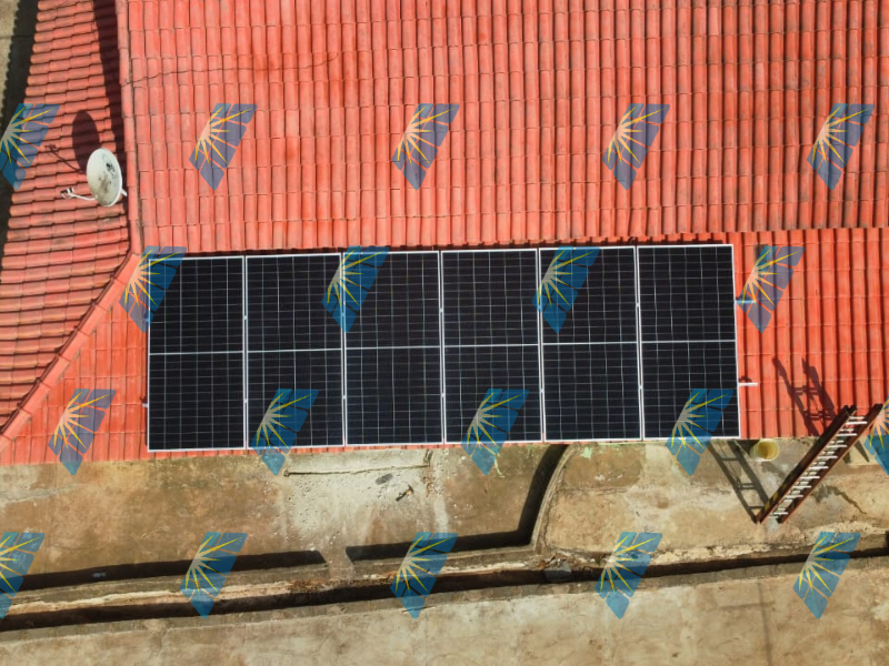 Instalação painel solar