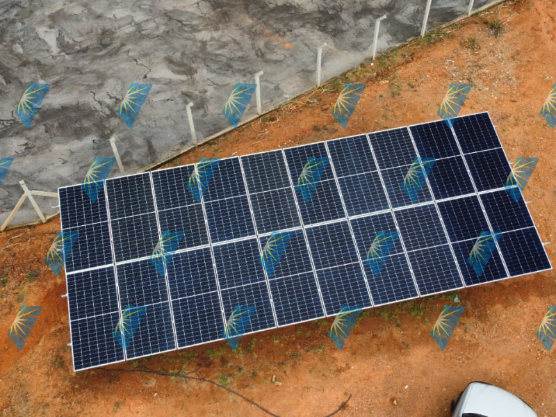 Instalação painel solar